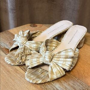 Loeffler Randall Gingham Heels